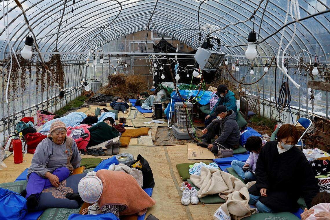 日本能登半岛地震至少55人死亡| 联合早报