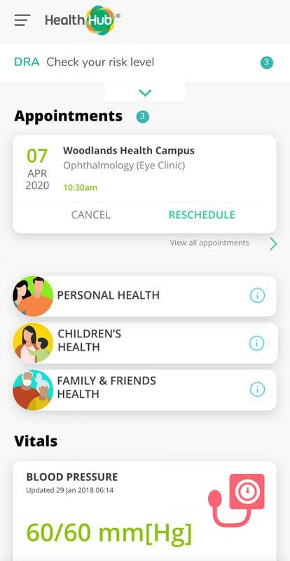 HealthHub app