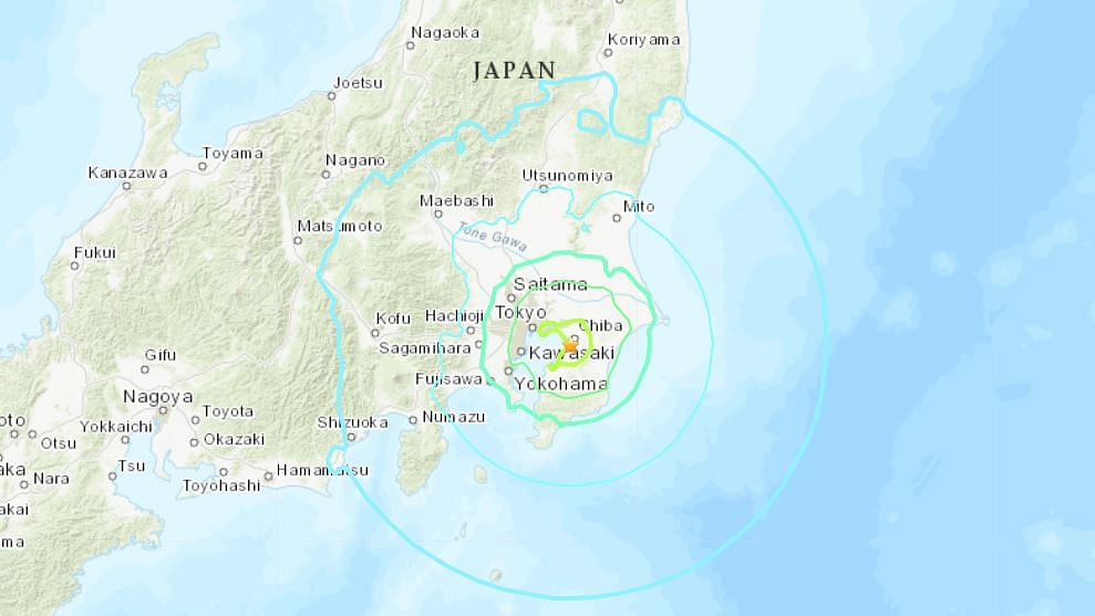 日茨城縣4 8地震 範圍太廣 東京建築都晃動