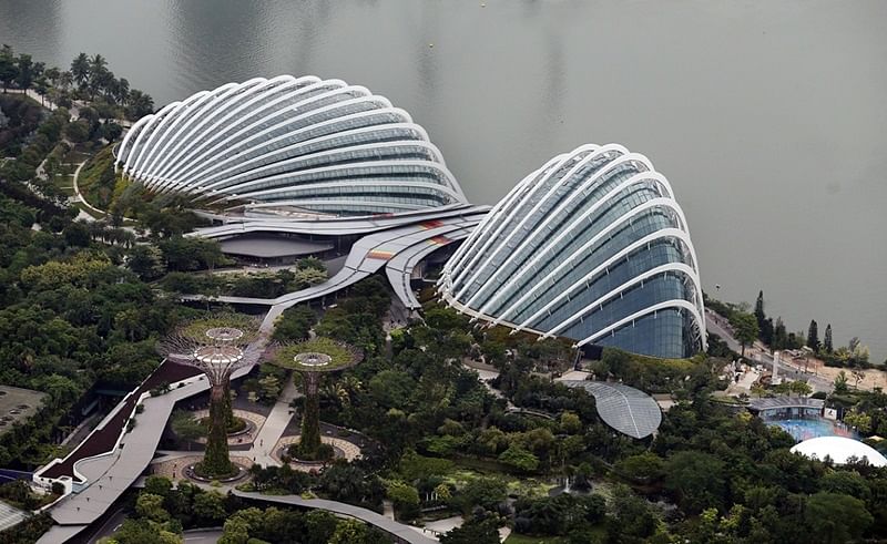 新加坡建筑物代表图片