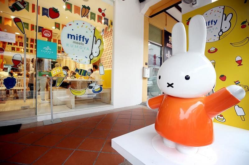 米菲兔主题咖啡馆走“快闪店”概念。
