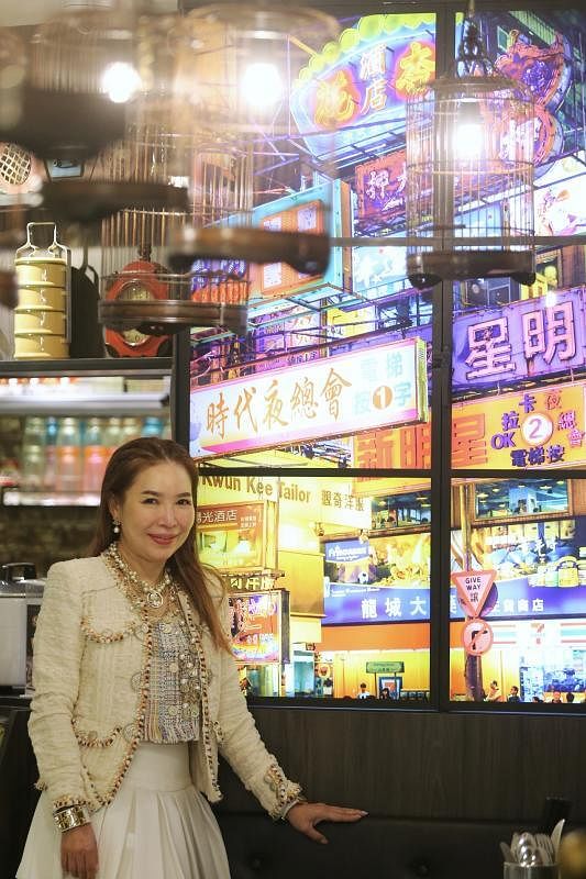 中环正宗香港茶餐厅创办人兼董事刘婉贞。