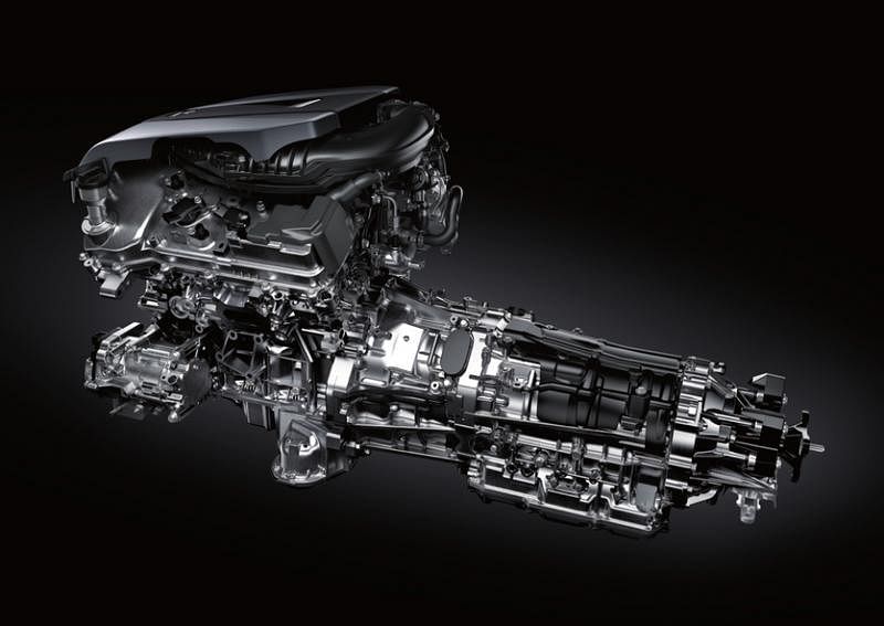 新一代LS搭载3.5升V6引擎搭配模拟10个挡位的ECVT变速箱。