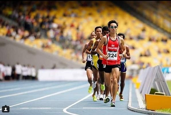 苏睿勇是我国四项全国纪录保持者，其中包括1万米、15公里、20公里以及马拉松赛跑。（苏睿勇Instagram）