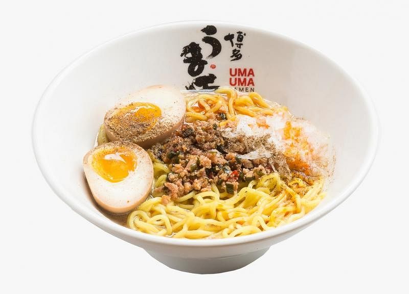 Uma Uma Ramen的日式担担面。