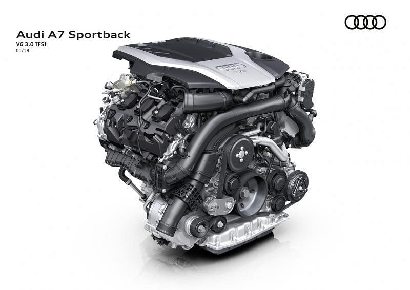 A7 Sportback搭载了一台强悍的3升TFSI涡轮增压引擎。