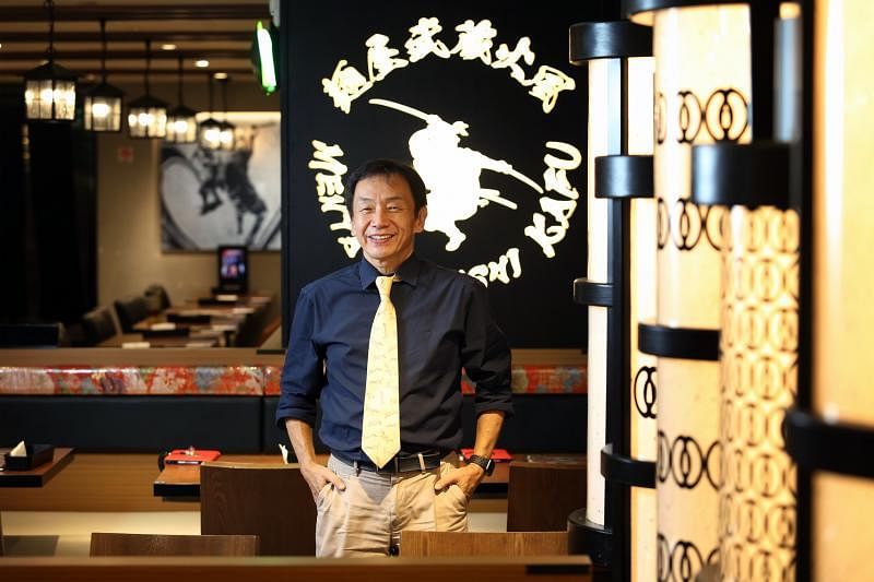 日本食品控股执行主席兼总裁高桥研一从工程师转战餐饮业。（龙国雄摄影）