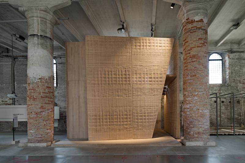 印尼建筑师Andra Matin用藤编创造的“Elevation”示范模型曾在威尼斯双年展展出。
