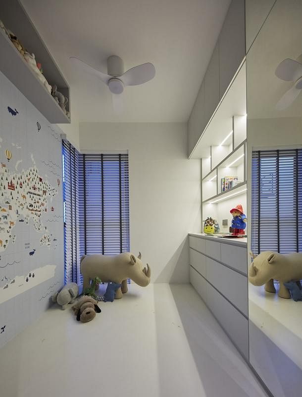 孩子的房间像张画纸等孩子用自己的人生描绘上色。