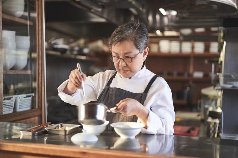 “亚洲50最佳餐馆”最佳女厨师赵希淑。（韩食空间提供）