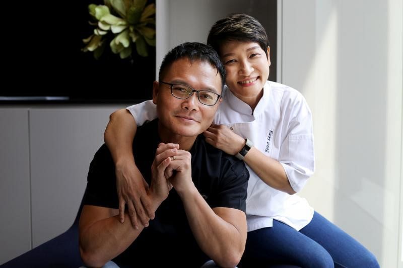 梁兆基和泰裔妻子Forest，重视灌输孩子正确的价值观。