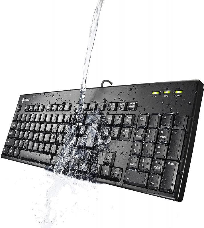 I-Rocks键盘可置于水龙头下清洗。（互联网）