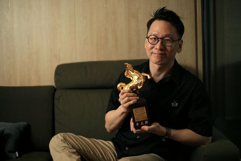 陈文华夺金马奖最佳原创电影歌曲。（档案照）