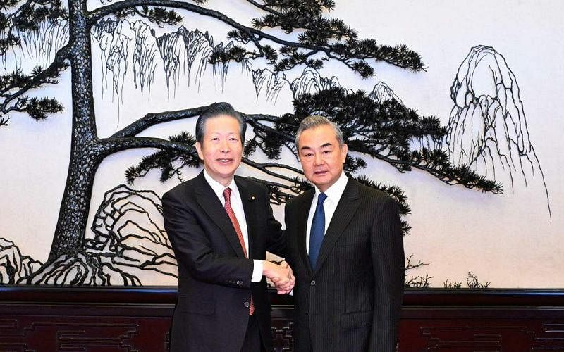 Wang Yi meets with leader of Japan’s Komeito Party: Treat China’s development rationally and establish a positive understanding of China