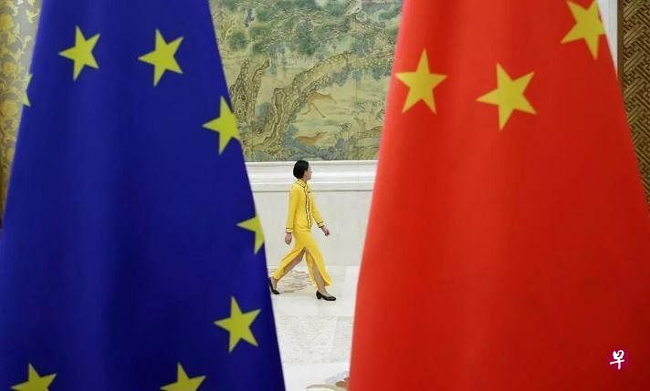 欧洲理事会主席米歇尔周五（15日）与中国国家主席习近平进行今年以来首次通话后说，欧盟和中国同意举行欧中峰会。（路透社档案照）