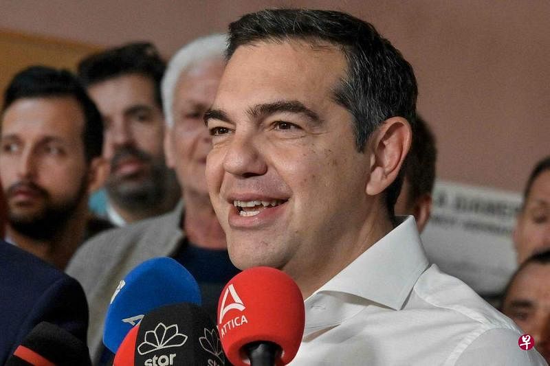 希腊左翼联盟领导人齐普拉斯暗示将寻求第二轮选举。（法新社）