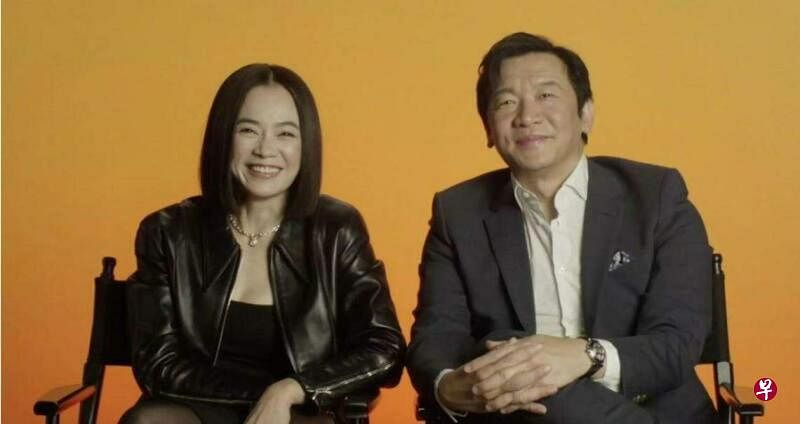 杨雁雁与黄经汉拍摄《美生中国人》期间，时常分享育儿经。（取自网络）