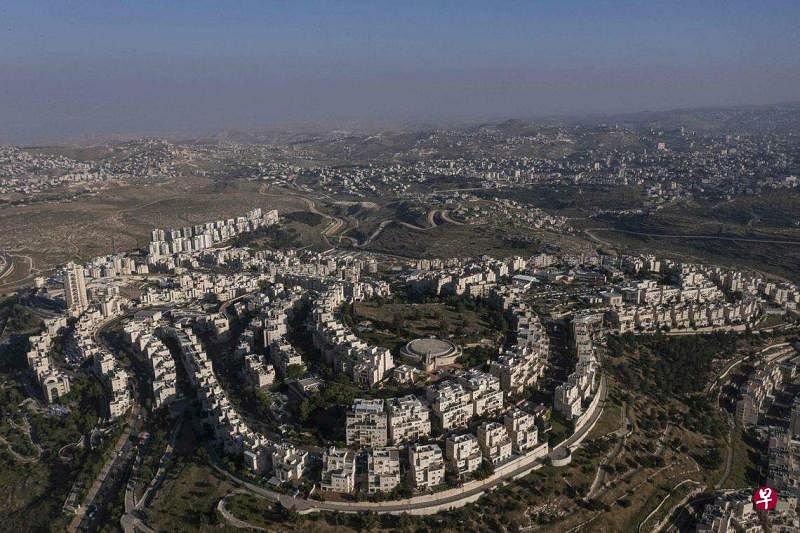 据以色列非政府组织统计，以色列内坦亚胡右翼政府去年12月上台后，以色列今年已批准新建超过1万3000套犹太人定居点住房。（法新社）