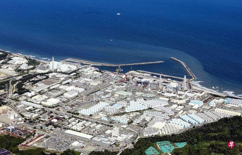 东京电力公司最快将在本月下旬启动第二轮排海工作，计划排放量也为7800吨。图为8月24日，福岛一核正式启动排海。（路透社）