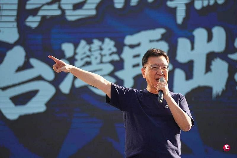 台湾在野蓝白合几乎底定破局后，有台媒报道称，中广董事长赵少康（图）将出任国民党总统参选人侯友宜的副手。（赵少康脸书）