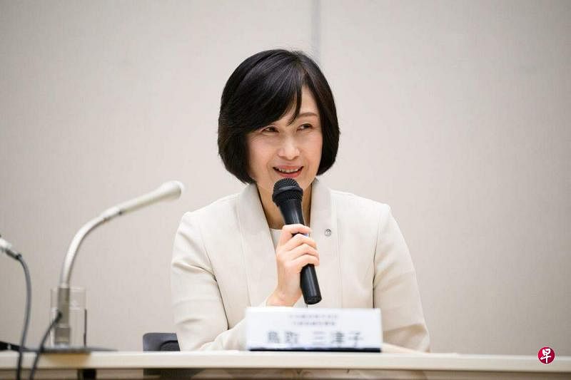 59岁的鸟取三津子将于4月1日升任日本航空公司社长一职，成为该公司首名女社长。（彭博社）