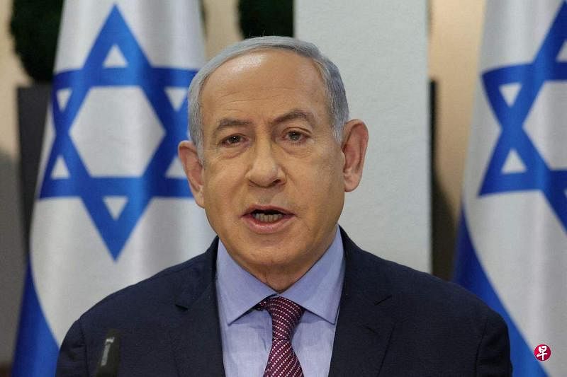 以色列总理内坦亚胡星期三强调，彻底消灭哈马斯是结束加沙战争的唯一选择，并称以军将在几个月内战胜哈马斯。（路透社档案照片）